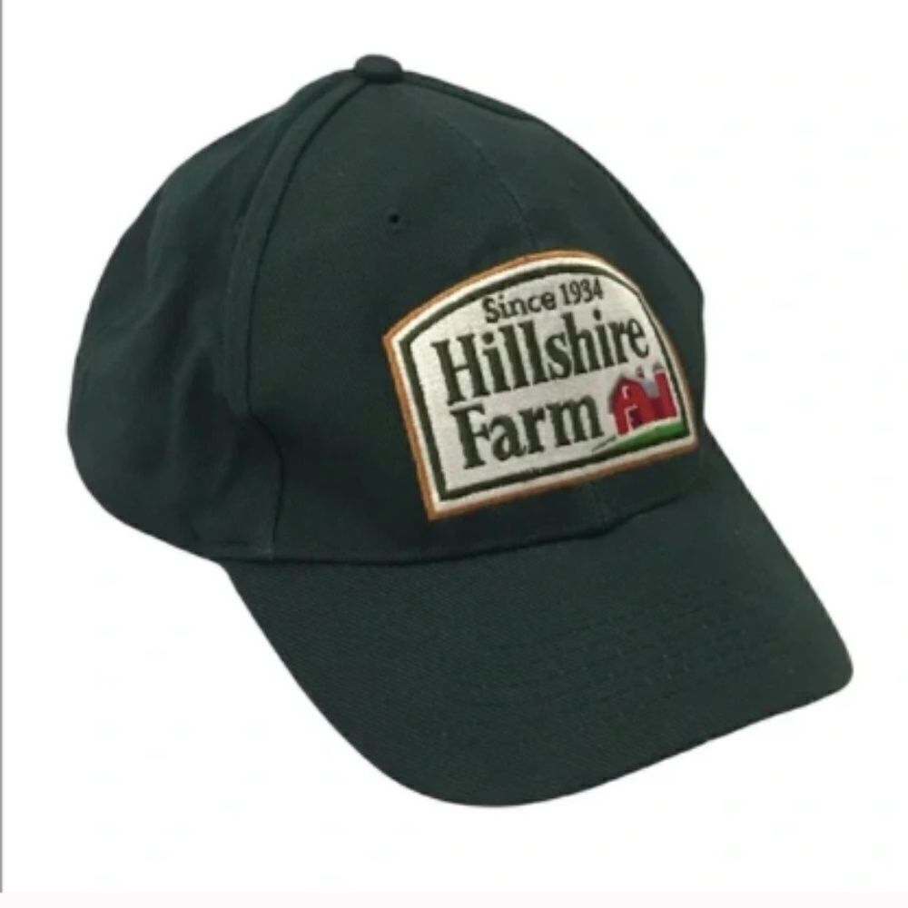 Hillshire Farm Green Baseball Hat